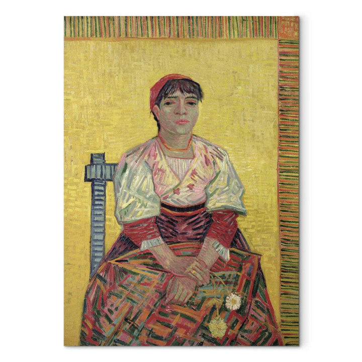 Gleznas reprodukcija /Vinsents van Gogs/ - Itāļu valodā: Agostina Segatori G ART