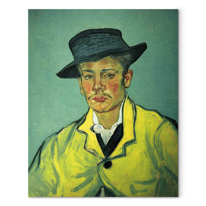 Gleznas reprodukcija /Vinsents van Gogs/ - Jauna vīrieša portrets /Armāns Ruēns/ G ART