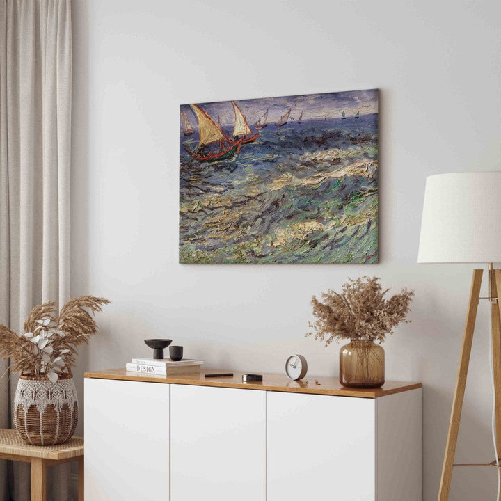 Gleznas reprodukcija /Vinsents van Gogs/ - Jūras ainava G ART