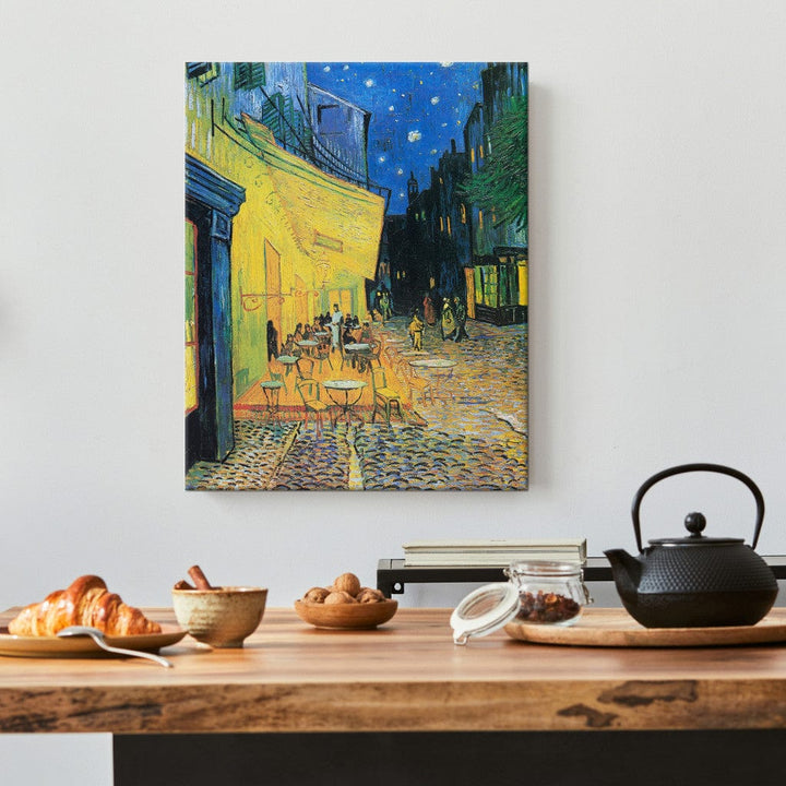 Gleznas reprodukcija /Vinsents van Gogs/ - Kafejnīcas terase naktī G ART