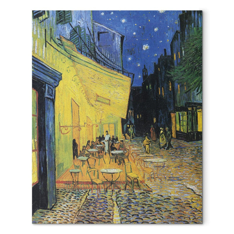 Maalige paljundus (Vincent Van Gogh) - kohviku terrassiõhtu G kunst
