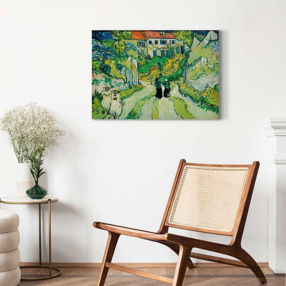 Gleznas reprodukcija /Vinsents van Gogs/ - Kāpnes Aversā G ART