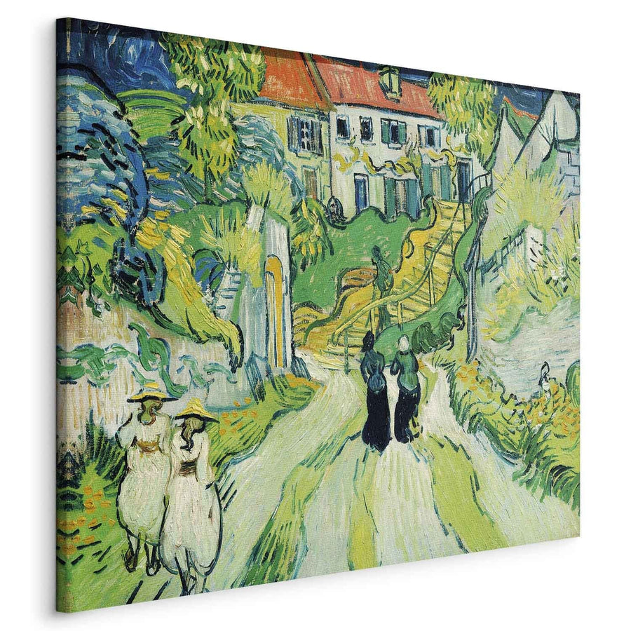 Gleznas reprodukcija /Vinsents van Gogs/ - Kāpnes Aversā G ART