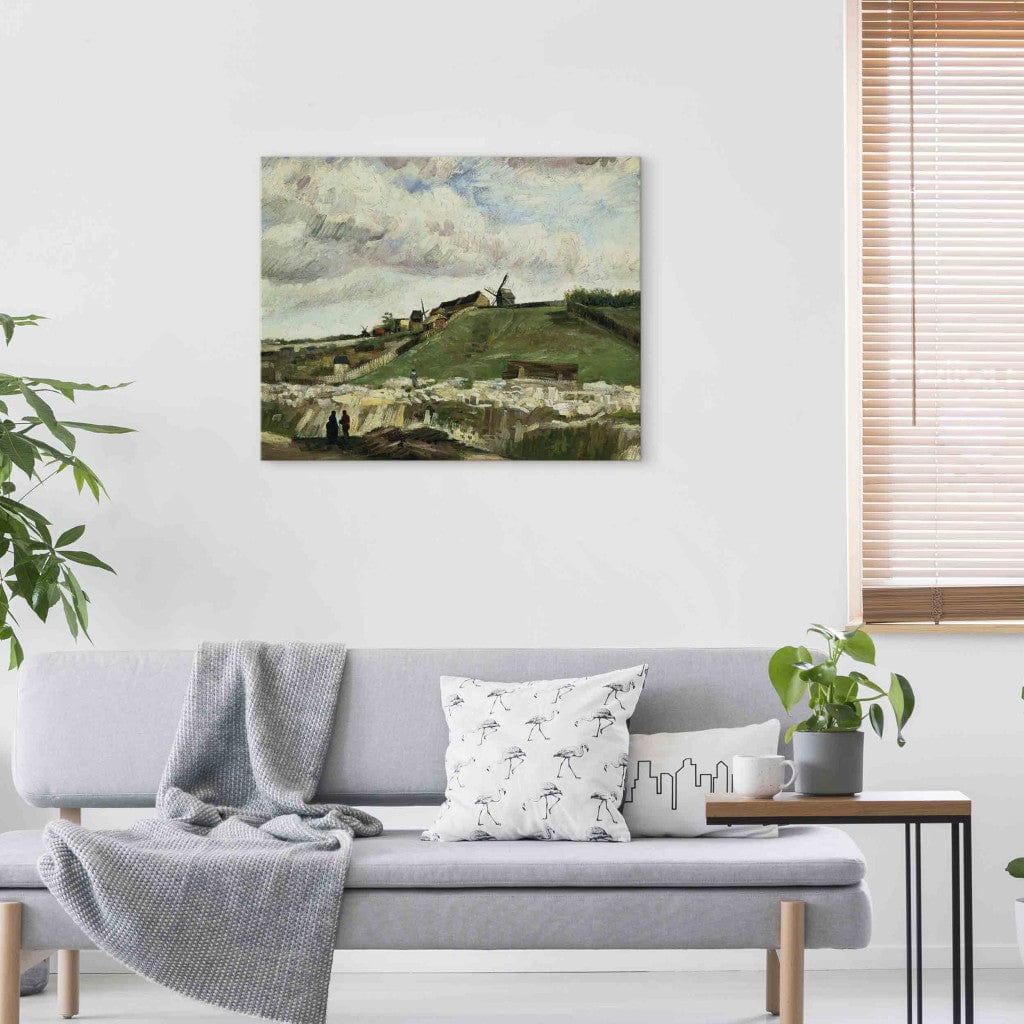 Gleznas reprodukcija /Vinsents van Gogs/ - Karjers Monmartrā G ART