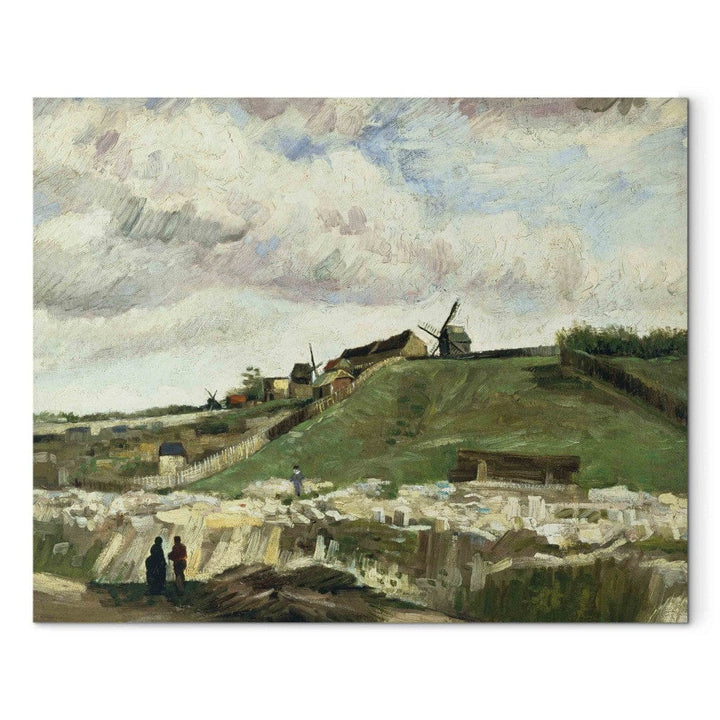 Gleznas reprodukcija /Vinsents van Gogs/ - Karjers Monmartrā G ART