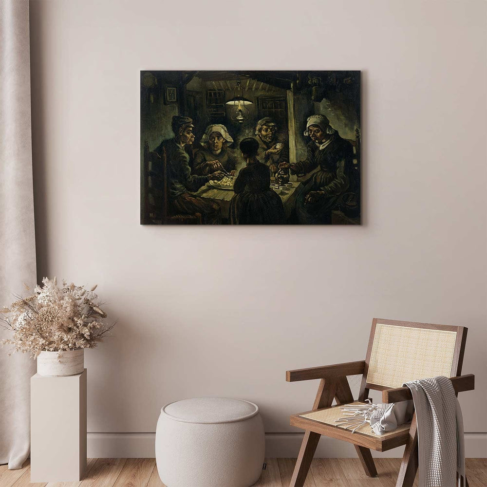 Gleznas reprodukcija /Vinsents van Gogs/ - Kartupeļu ēdāji G ART