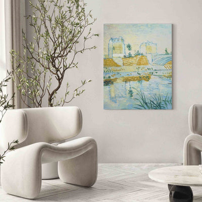 Воспроизведение живописи (Винсент Ван Гог) - Клише -мост (Pont de Clichy) G Art