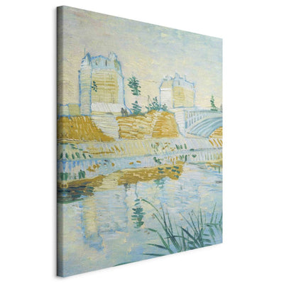 Reproduction of painting (Vincent van Gogh) - cliché bridge (Pont de Clichy) G Art