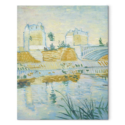 Gleznas reprodukcija (Vinsents van Gogs) - Klišī tilts (Pont de Clichy) G ART