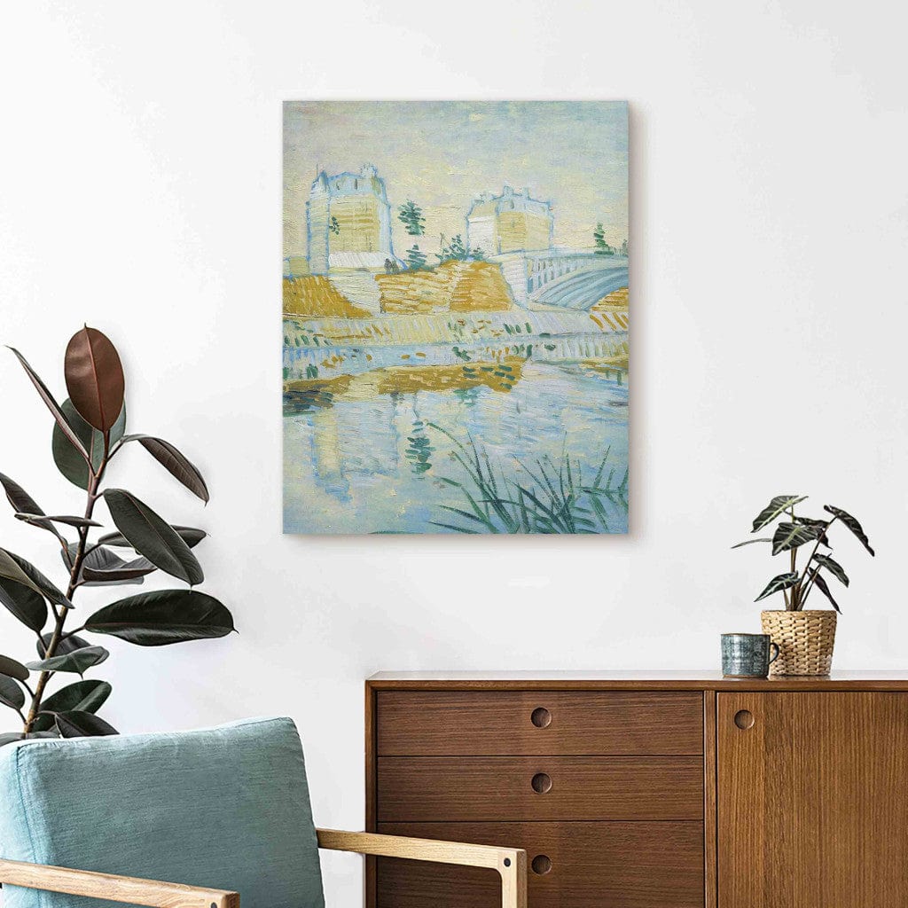 Gleznas reprodukcija /Vinsents van Gogs/ - Klišī tilts /Pont de Clichy/ G ART