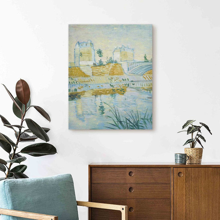 Gleznas reprodukcija /Vinsents van Gogs/ - Klišī tilts /Pont de Clichy/ G ART