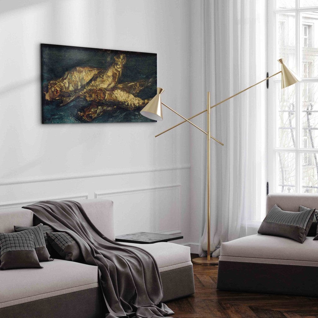 Gleznas reprodukcija /Vinsents van Gogs/ - Klusā daba ar blūteriem G ART