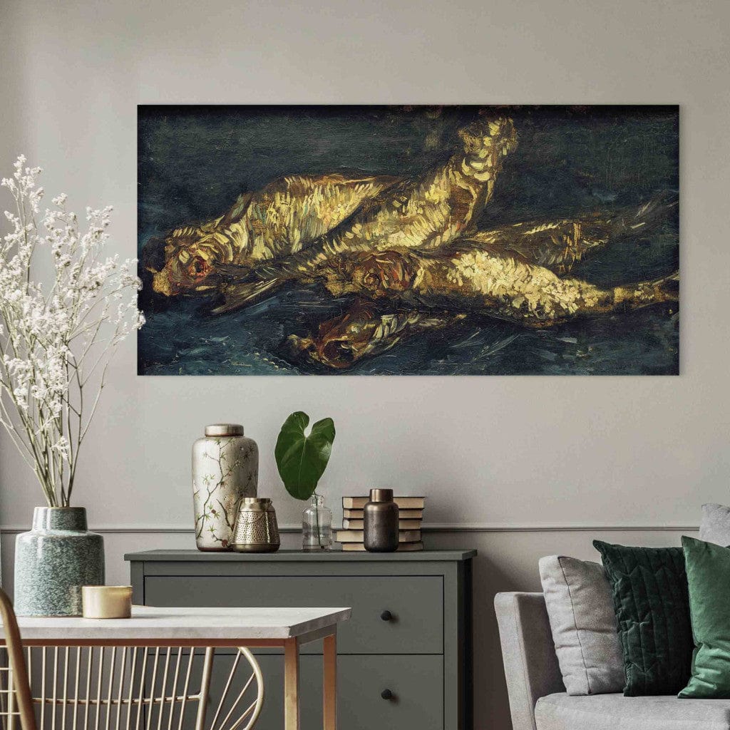 Gleznas reprodukcija /Vinsents van Gogs/ - Klusā daba ar blūteriem G ART