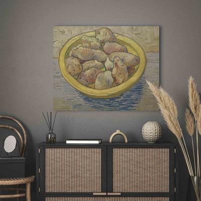 Reproduction of painting (Vincent van Gogh) - Still Life: Potatoes in a yellow container G Art