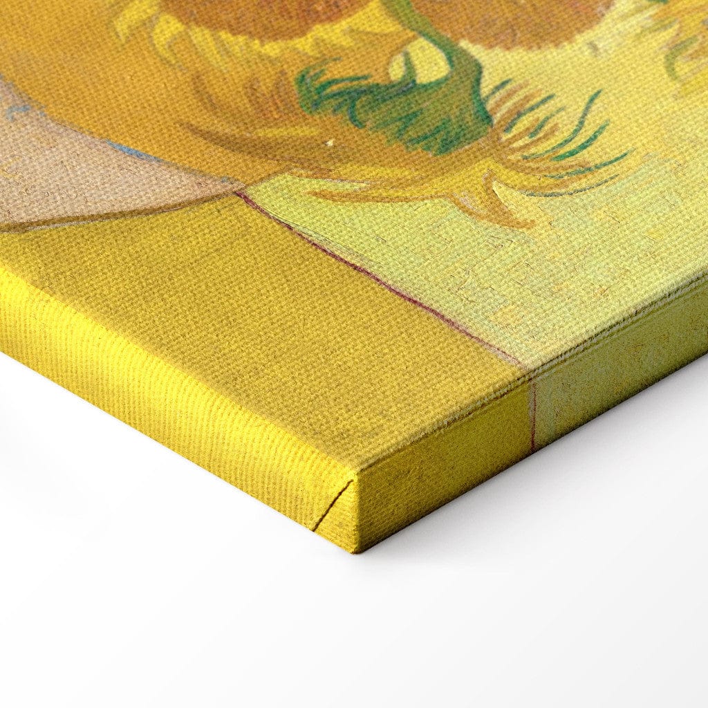 Gleznas reprodukcija /Vinsents van Gogs/ - Klusā daba - vāze ar piecpadsmit saulespuķēm G ART