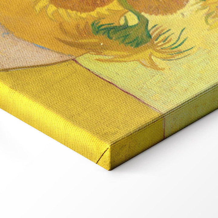 Gleznas reprodukcija /Vinsents van Gogs/ - Klusā daba - vāze ar piecpadsmit saulespuķēm G ART