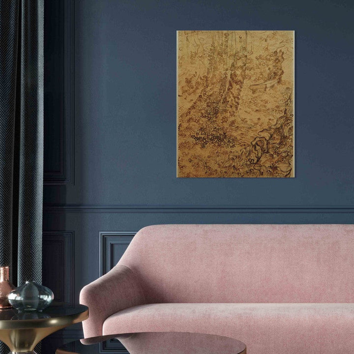 Gleznas reprodukcija /Vinsents van Gogs/ - Koki ar efeju G ART