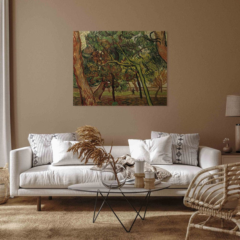 Воспроизведение живописи (Винсент Ван Гог) - Деревья в осеннем искусстве