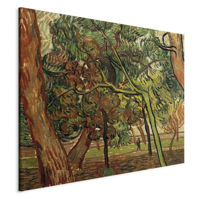 Maalauksen lisääntyminen (Vincent Van Gogh) - Puut syksyllä G -taiteessa