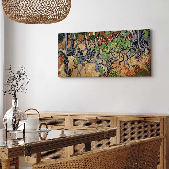 Gleznas reprodukcija /Vinsents van Gogs/ - Koku saknes G ART