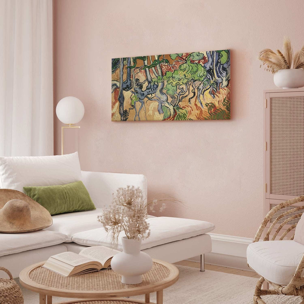 Gleznas reprodukcija /Vinsents van Gogs/ - Koku saknes G ART