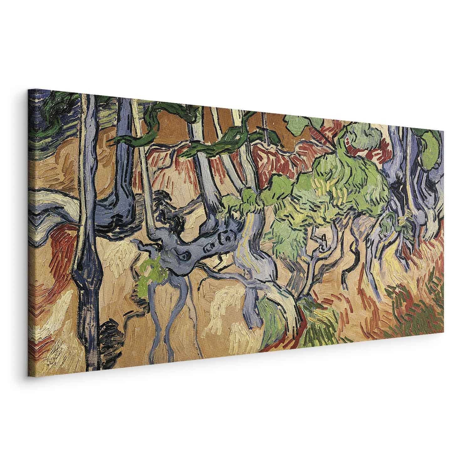 Gleznas reprodukcija /Vinsents van Gogs/ - Koku saknes G ART