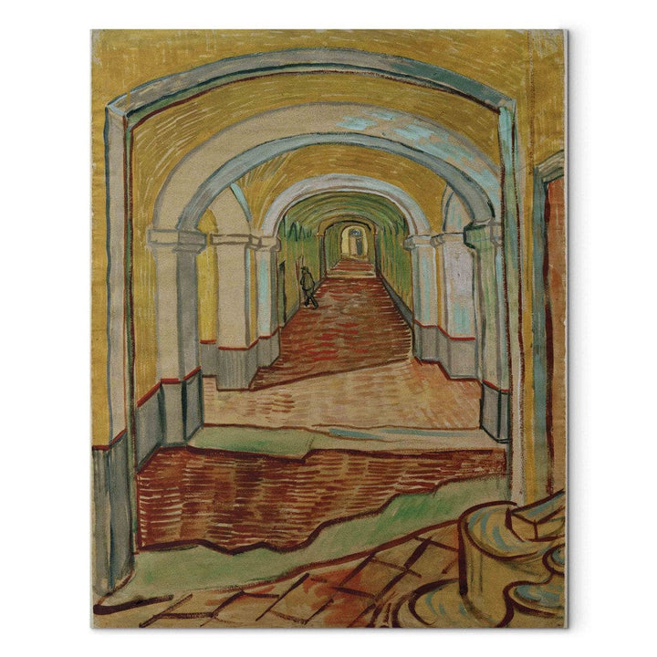 Gleznas reprodukcija /Vinsents van Gogs/ - Koridors dārzā G ART
