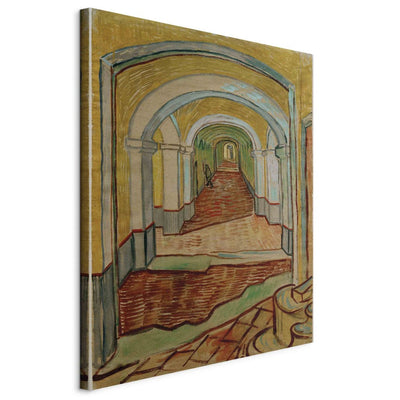 Воспроизведение живописи (Винсент Ван Гог) - коридор в саду G Art