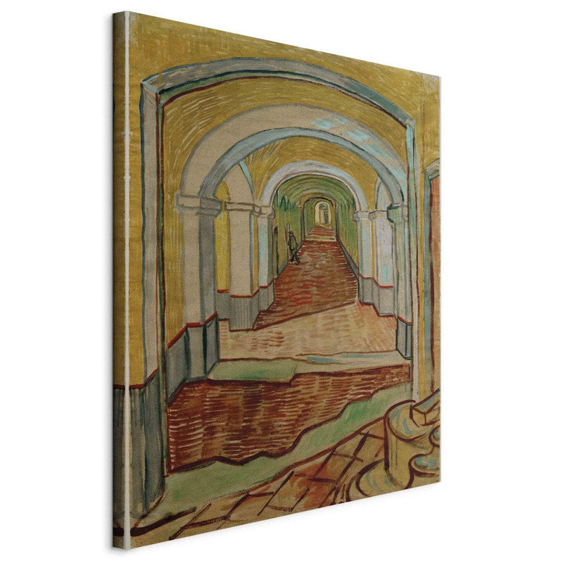 Воспроизведение живописи (Винсент Ван Гог) - коридор в саду G Art