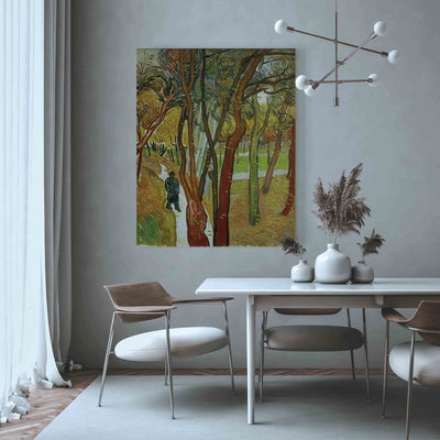 Воспроизведение живописи (Винсент Ван Гог) - Падающие листья G Art