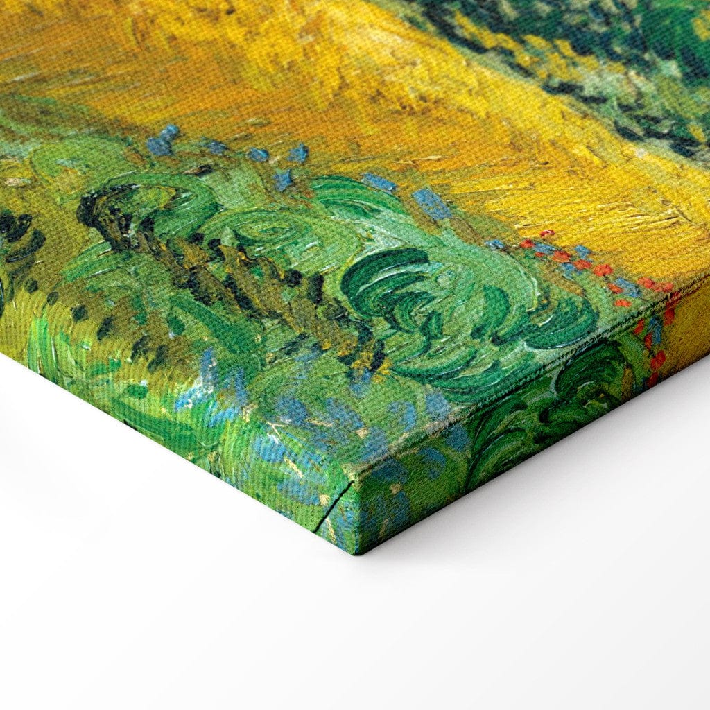 Gleznas reprodukcija /Vinsents van Gogs/ - Kviešu lauks ar cipresēm G ART