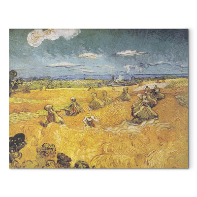 Воспроизведение живописи (Винсент Ван Гог) - Пшеничное поле с косилка G Art