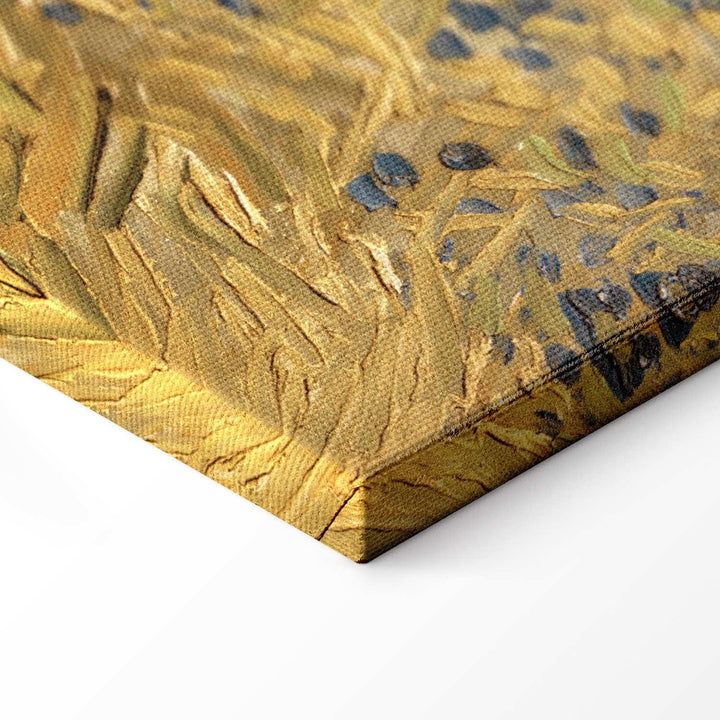 Gleznas reprodukcija /Vinsents van Gogs/ - Kviešu lauks ar rudzupuķēm G ART