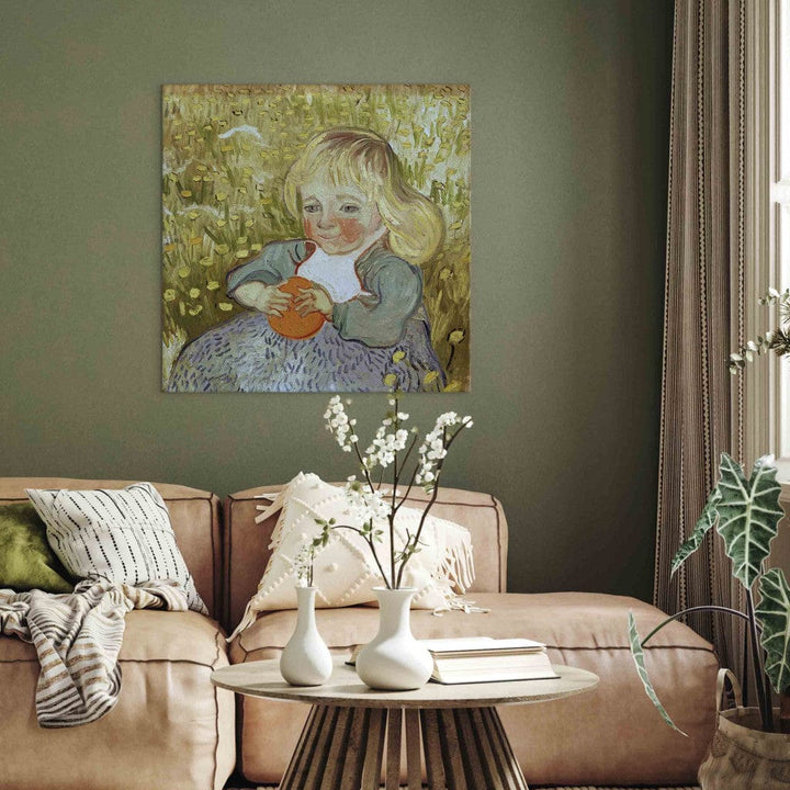 Gleznas reprodukcija /Vinsents van Gogs/ - L'Enfant a l'orange G ART