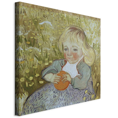 Gleznas reprodukcija (Vinsents van Gogs) - L'Enfant a l'orange G ART