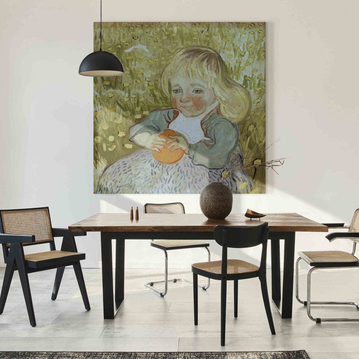 Gleznas reprodukcija /Vinsents van Gogs/ - L'Enfant a l'orange G ART
