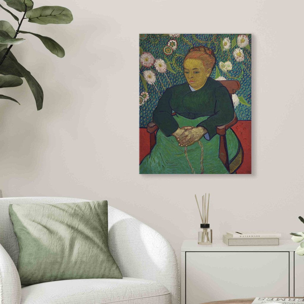 Gleznas reprodukcija /Vinsents van Gogs/ - La Berceuse /Augustine Roulin/ G ART