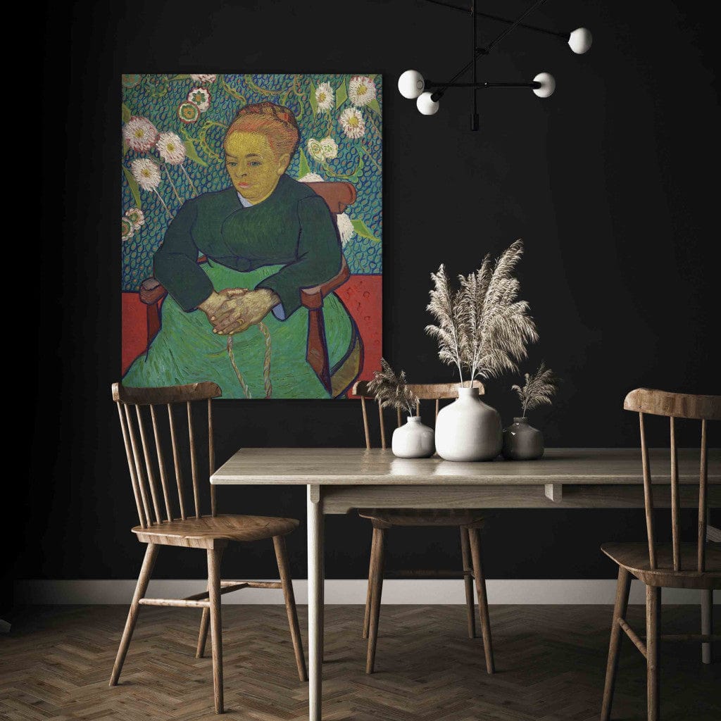 Gleznas reprodukcija /Vinsents van Gogs/ - La Berceuse /Augustine Roulin/ G ART