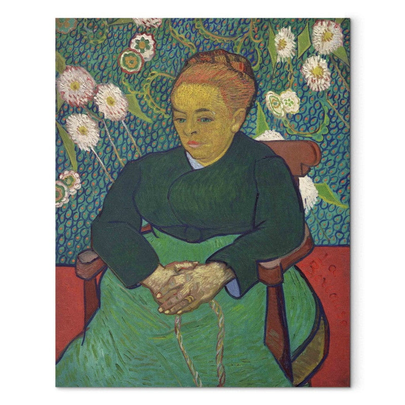 Maalauksen lisääntyminen (Vincent Van Gogh) - La Berceuse (Augustine Roulin) G Art