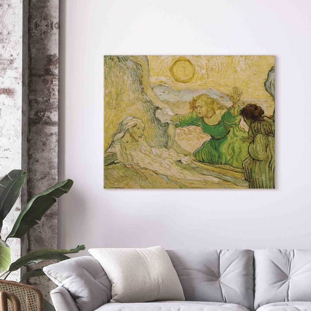 Gleznas reprodukcija /Vinsents van Gogs/ - Lācara augšāmcelšana G ART
