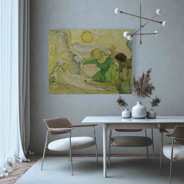 Gleznas reprodukcija /Vinsents van Gogs/ - Lācara augšāmcelšana G ART
