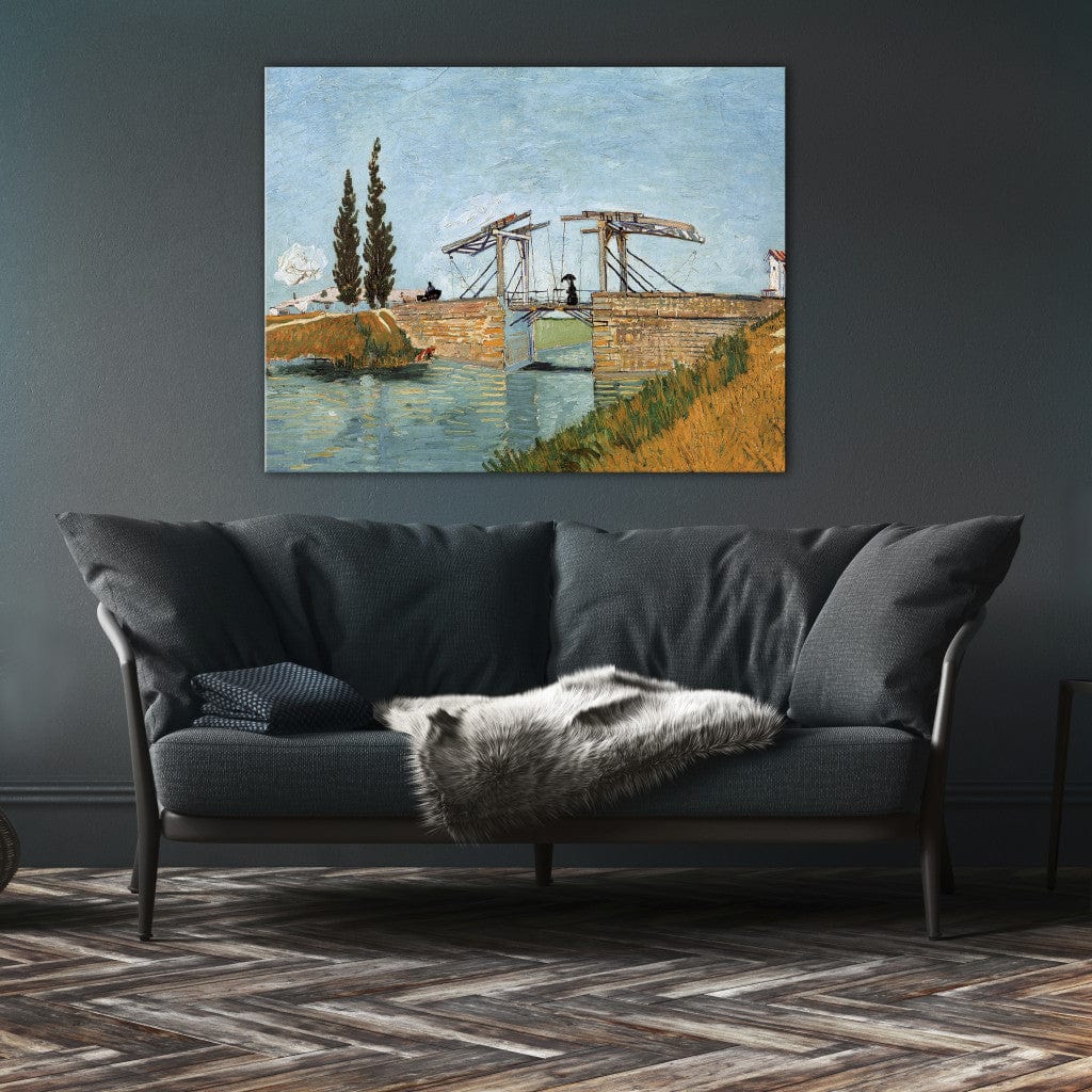 Gleznas reprodukcija /Vinsents van Gogs/ - Langlois tilts Arlā G ART