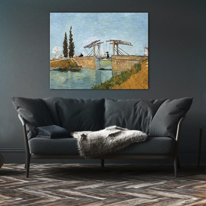 Gleznas reprodukcija /Vinsents van Gogs/ - Langlois tilts Arlā G ART