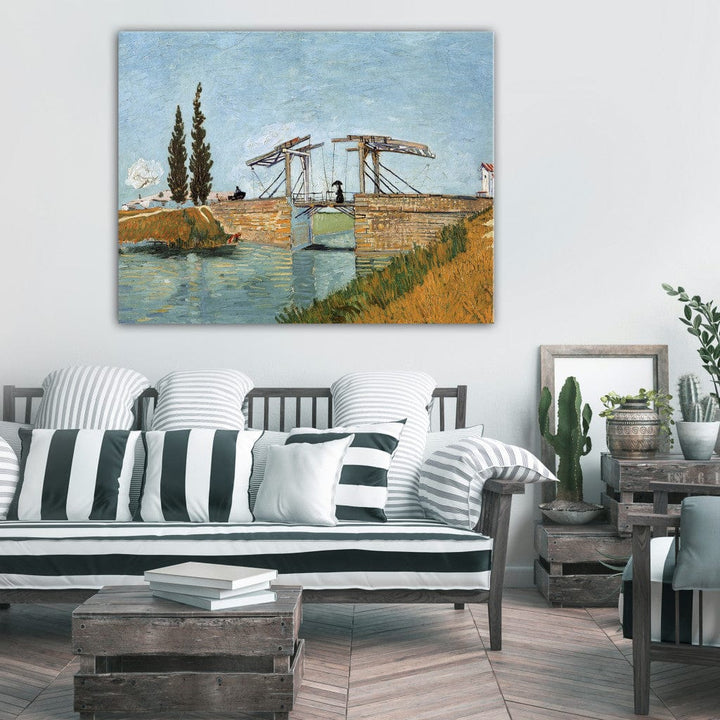 Gleznas reprodukcija /Vinsents van Gogs/ - Langlois tilts Arlā G ART