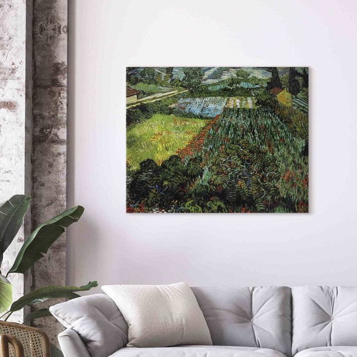 Gleznas reprodukcija /Vinsents van Gogs/ - Lauks ar magonēm G ART