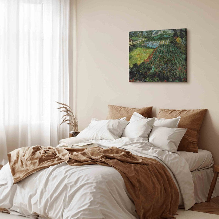 Gleznas reprodukcija /Vinsents van Gogs/ - Lauks ar magonēm G ART