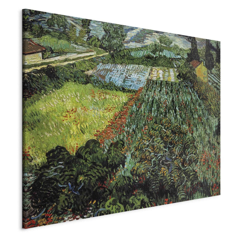 Воспроизведение живописи (Винсент Ван Гог) - поле с маками G Art