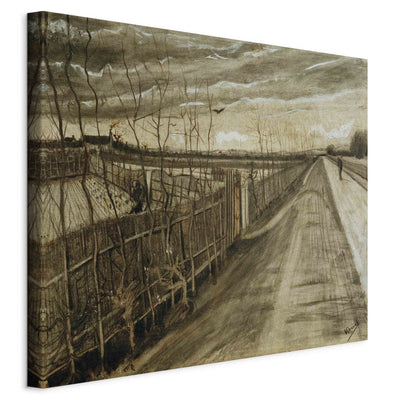 Maalauksen lisääntyminen (Vincent Van Gogh) - Country Road G Art