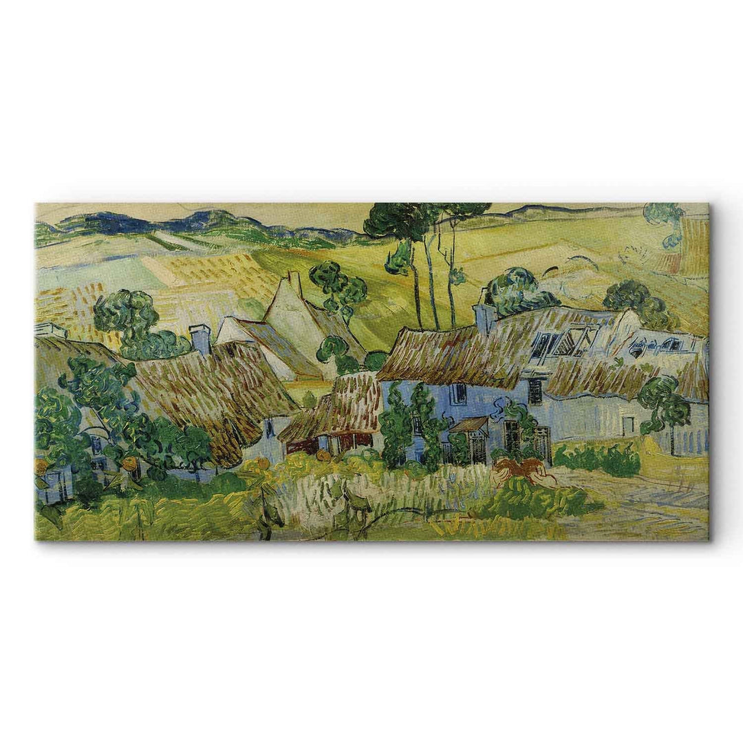 Gleznas reprodukcija /Vinsents van Gogs/ - Lauku saimniecības pie Overas G ART