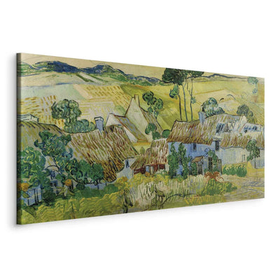 Reproduction of painting (Vincent van Gogh) - farms at Overas G Art